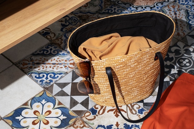 Средиземноморская эстетика сумка натюрморт