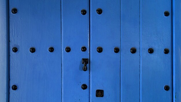 Mediterranean blue door