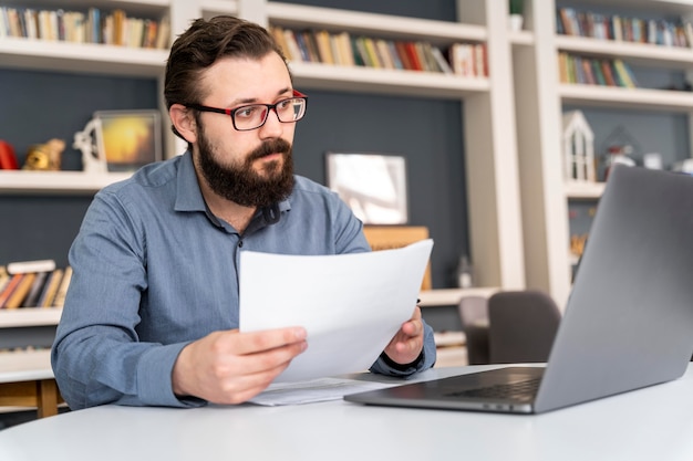 Medium shot man holding paper