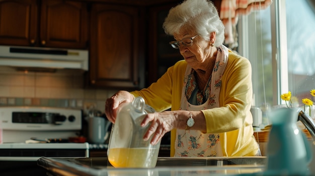 Foto gratuita donna di medio livello che vive una vita sana