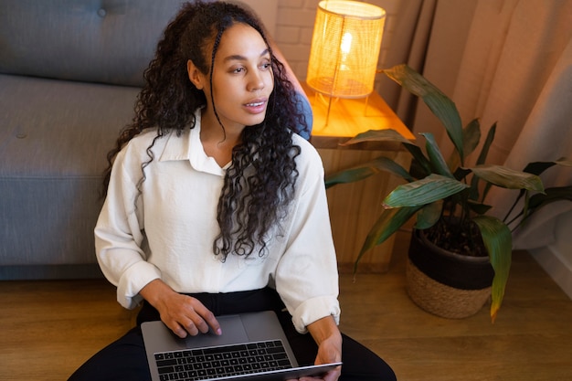 Medium shot woman working as an economist