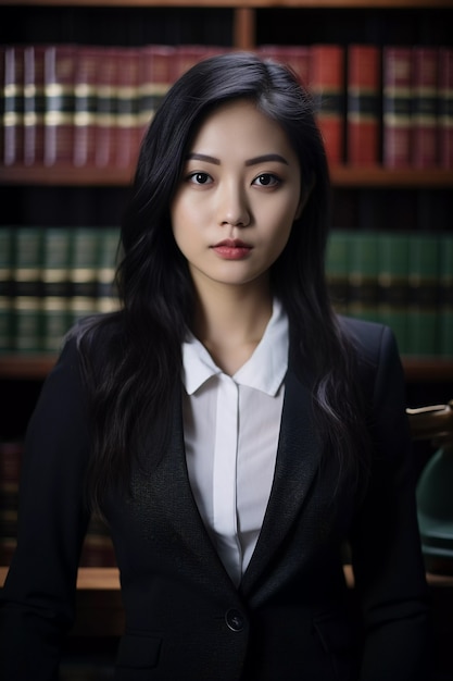 Free photo medium shot woman working as a lawyer