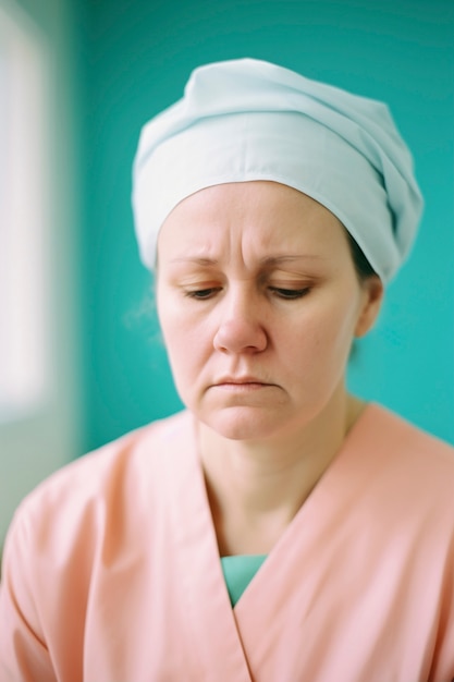 Medium shot woman working as a nurse