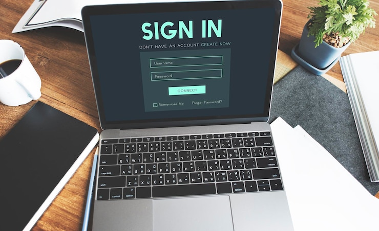 Free Photo member log in membership username password concept