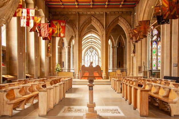 The Memorial Chapel dedicated to the York and Lancaster Regiment