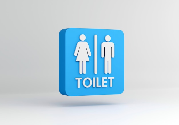 Знак туалета для мужчин и женщин