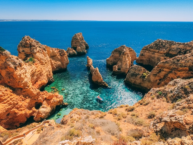 Mesmerizing shot of Ponta da Piedade