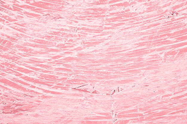 乱雑なピンクの塗られた壁