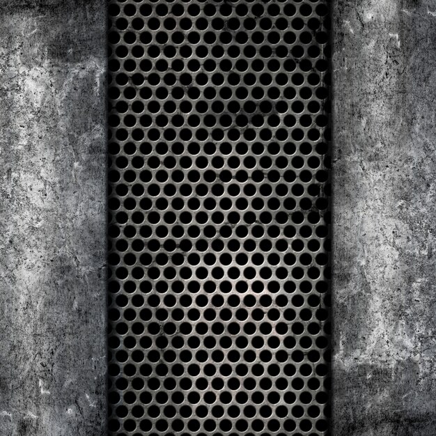 Metal and concrete background