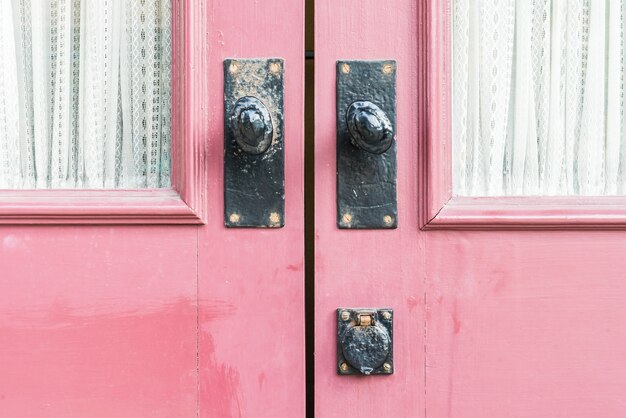 metal door classic brass iron