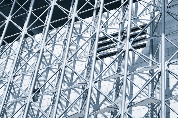 Foto gratuita facciata metallico di un edificio