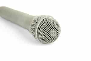 Free photo metal microphone macro