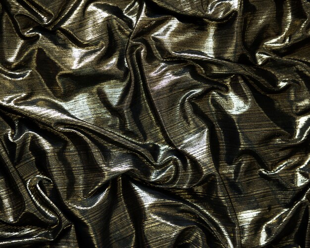 Metalic fabric texture