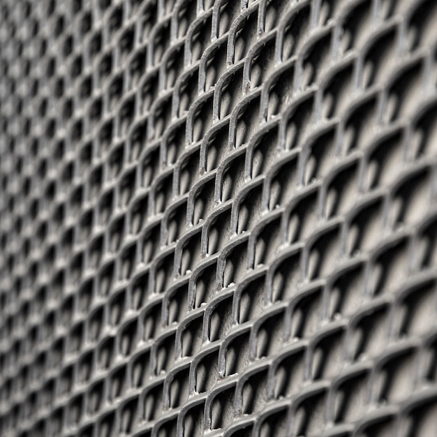 Metallic background fence in grey tones