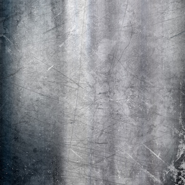 Metallic background with a grunge scratched effect