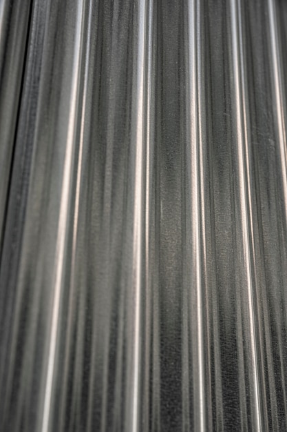 Metallic background with vertical lines