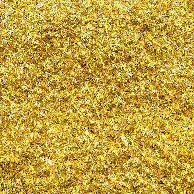 Metallic gold glitter background