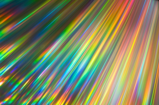 Metallic holographic background