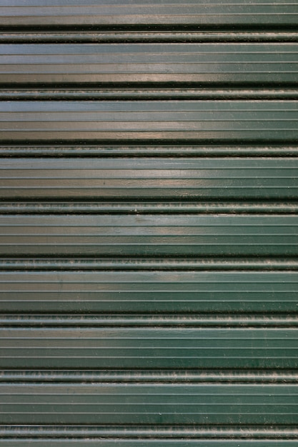 Metallic surface with paint and lines