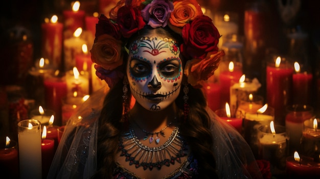 Мексиканское празднование дня мертвых