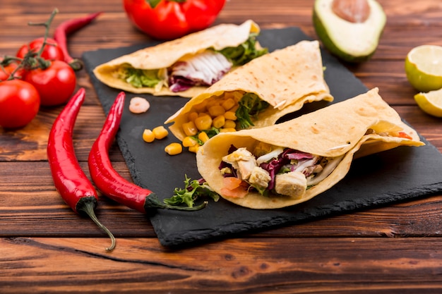 Mexican food still life