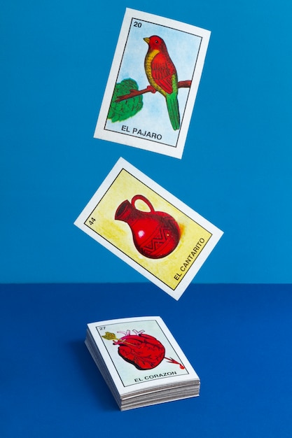 Mexican traditional cards game