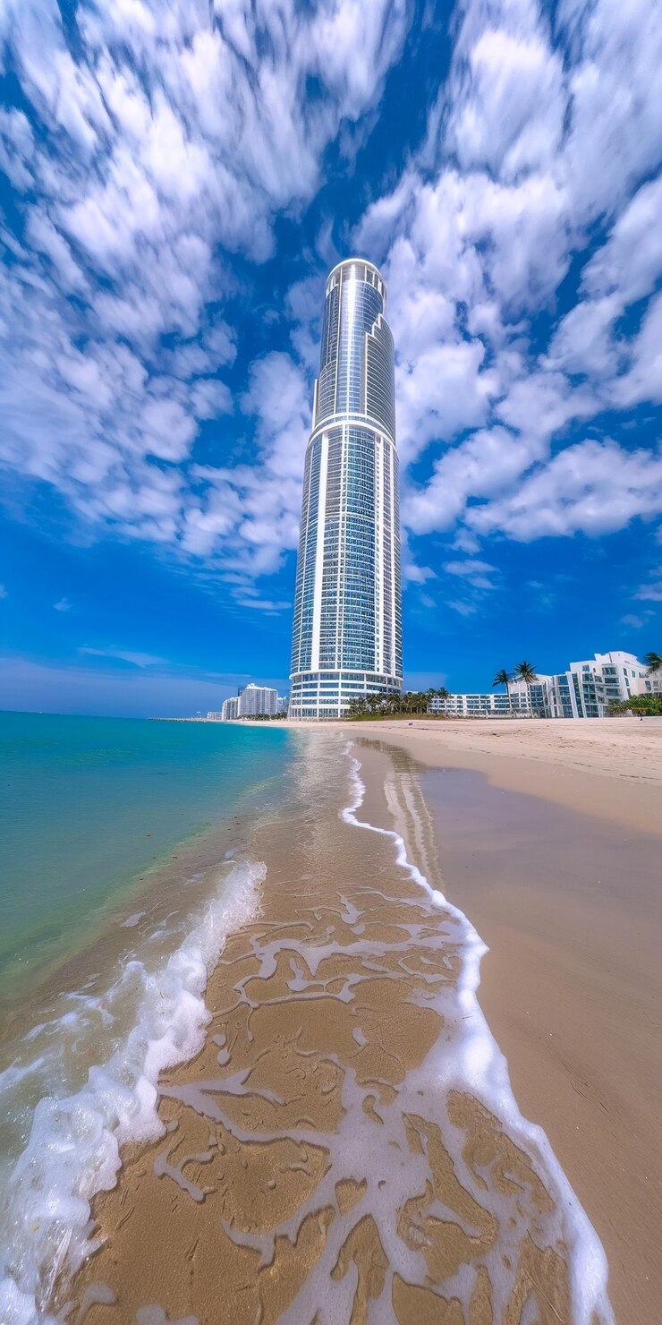 Free Photo miami bayside landscape
