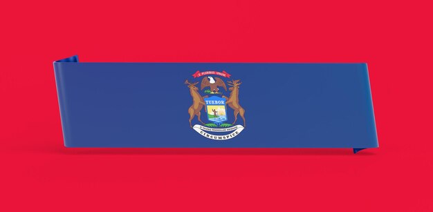 Michigan Flag Banner