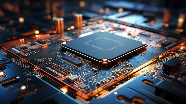 microchip processor wallpaper