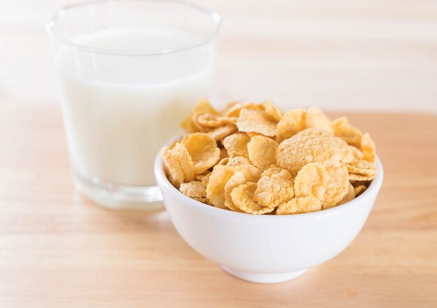 milk and cereal