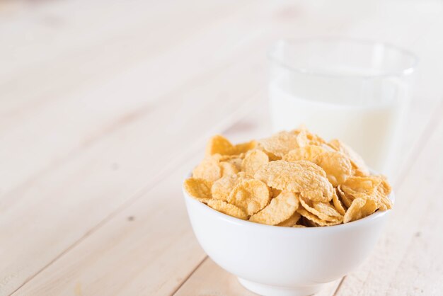 牛乳と穀物