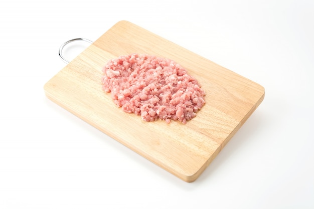 minced pork