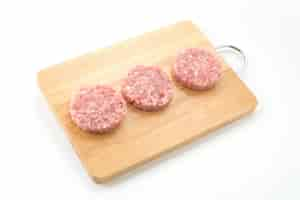 Free photo minced pork