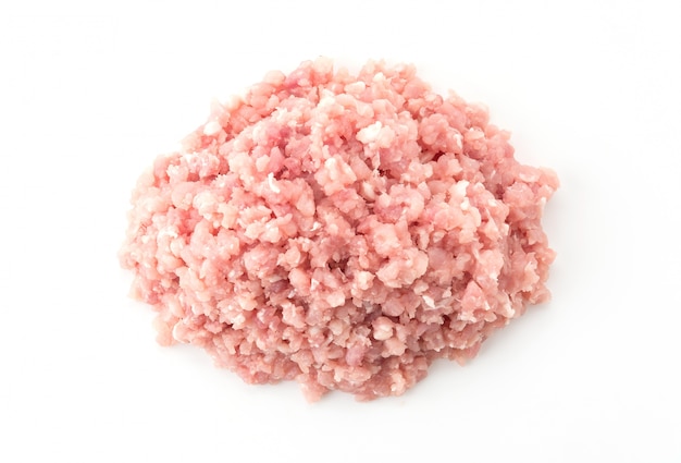 Free photo minced pork