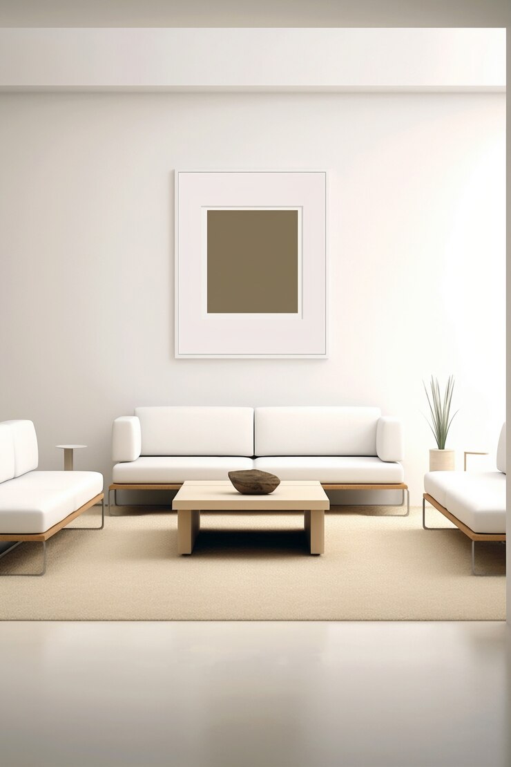 Free Photo minimal amazing interior design