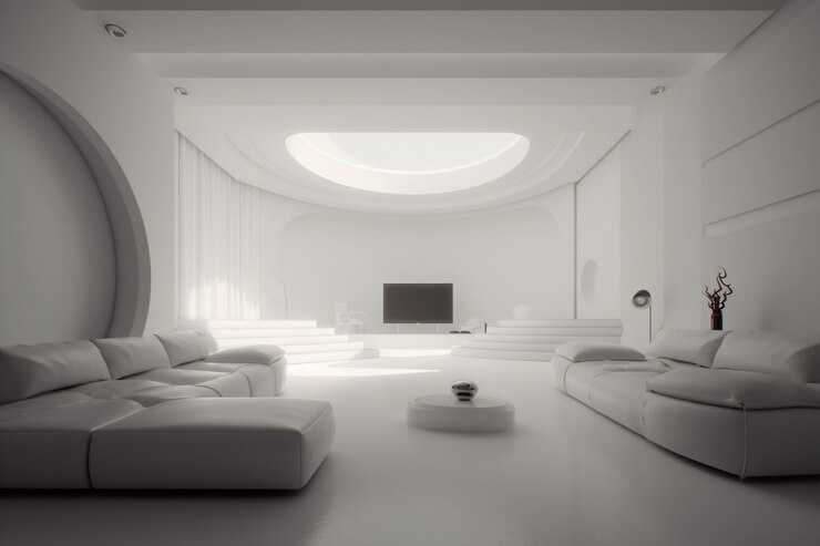 Free Photo minimal amazing interior design