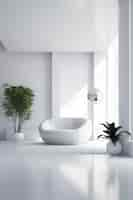 Free photo minimal amazing interior design