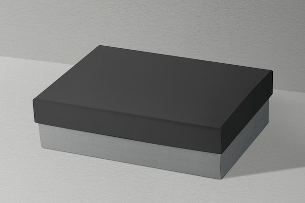 black rectangle box