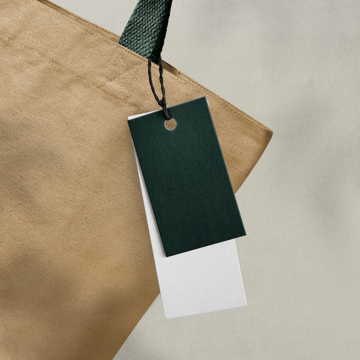 Free Photo minimal clothing label for fashion brands