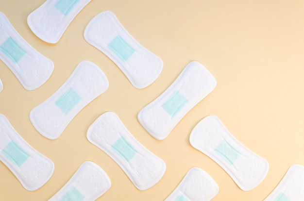 Minimal design of sanitary towels