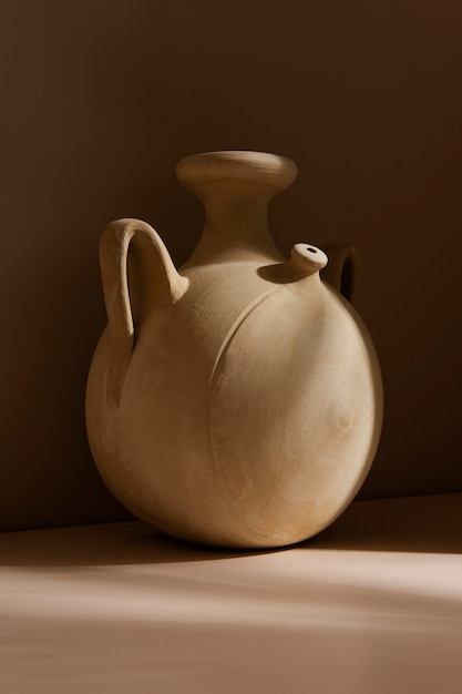 Minimal modern vase indoors