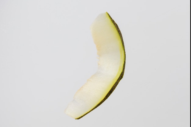 Minimal view of cantaloupe peel