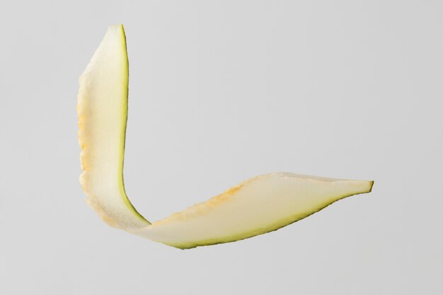 Minimal view of cantaloupe peel