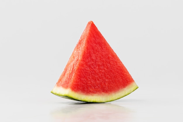 Minimal view of watermelon fruit