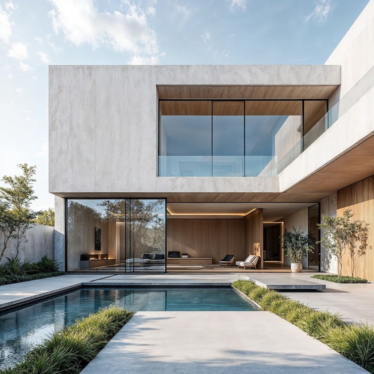Free Photo minimalist architecture space