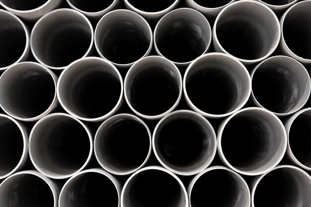 Minimalist construction pvc pipes assortment