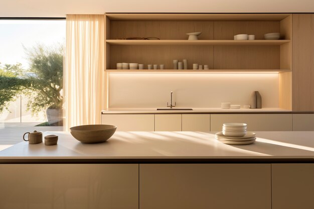 Minimalist kitchen interior design