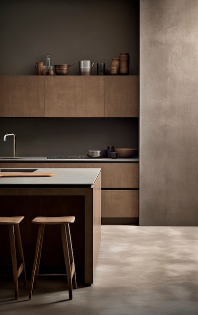 Minimalist kitchen interior design