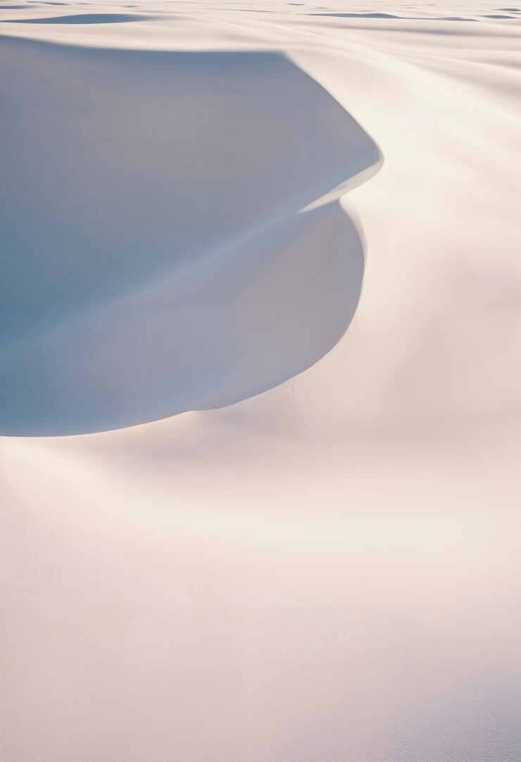 Free Photo minimalist landscape from above