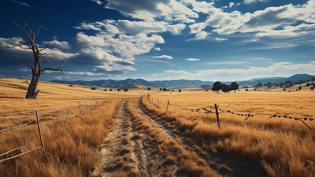 Foto gratuita strada fotorealista minimalista